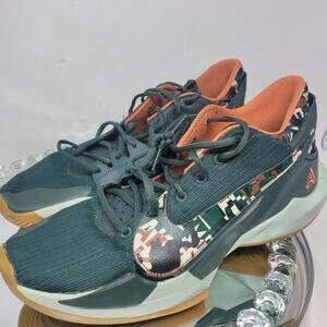 Nike Zoom Freak 2 Camo Green Pistachio Zoom Air DC9853-300 Men's Size 14